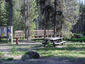 Loon Lake Trail Head, Chinook Campground